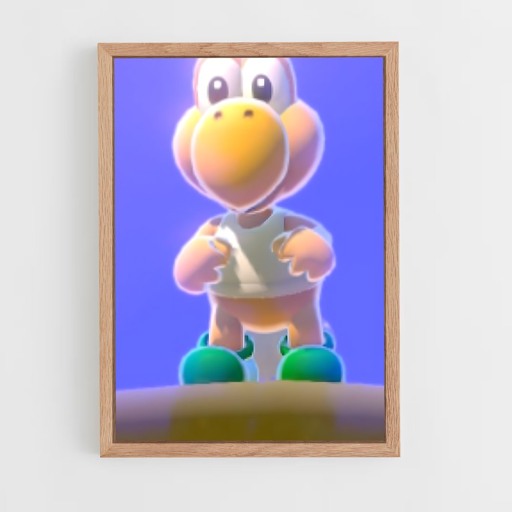 Poster Koopa sur la Colline – affiche Mario (vue 4)